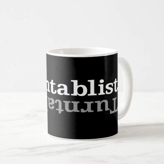 Mug Turnstitut ʇ sılqɐ ʇ ud n (Devant droit)