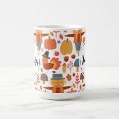 Mug Turquie et Scarecrow Thanksgiving Motif (Centre)