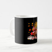 Mug Turquie Jouer Bowling Thanksgiving Joueur entraîne (Devant gauche)