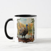 Mug Turquie par le lac Forêt d'automne (Gauche)