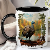 Mug Turquie par le lac Forêt d'automne