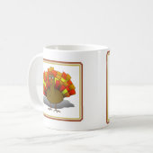 Mug Turquie Thanksgiving inquiet (Devant gauche)