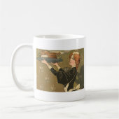 Mug Turquie victorienne de Thanksgiving vintage (Gauche)
