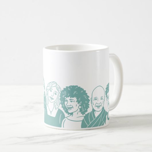 Mug Turquoise 11oz (Devant droit)
