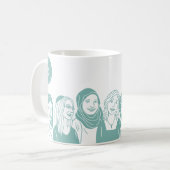 Mug Turquoise 11oz (Devant gauche)