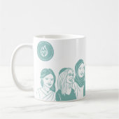 Mug Turquoise 11oz (Gauche)