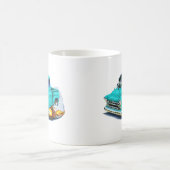 Mug Turquoise 1957 de collecte de Chevy (Centre)