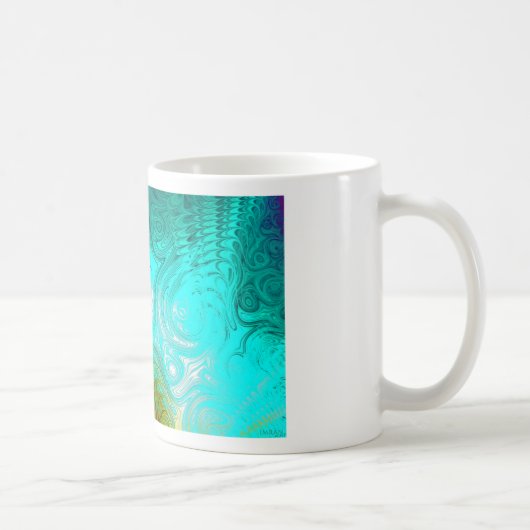 Mug Turquoise Ayes - IMRAN™ (Droite)