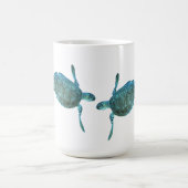 Mug Turquoise Blue Sea Turtles Ocean Elegant Beach (Centre)