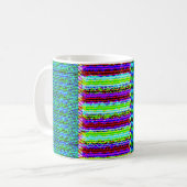 Mug Turquoise Edition.1 de PIXLSTRIPES_The (Devant gauche)