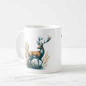 Mug Turquoise et Brown Buck Deer (Devant gauche)