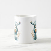 Mug Turquoise et Brown Buck Deer (Centre)