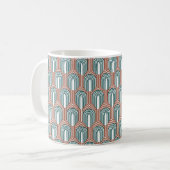 Mug Turquoise et cuivre (Devant gauche)
