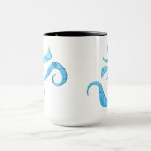 Mug Turquoise Étincelle Om (Centre)