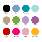 Mug Turquoise personnalisé avec nom