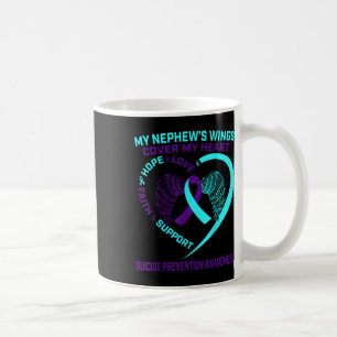 Mug Turquoise Purple Prévention Suicide Sensibilisatio