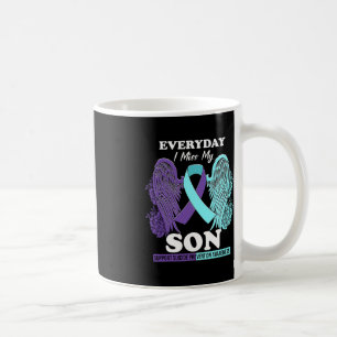Mug Turquoise Purple Wing Miss Amour Son Prévention du