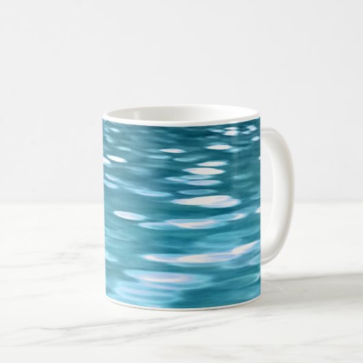 Mug Turquoise shimmer (Devant droit)