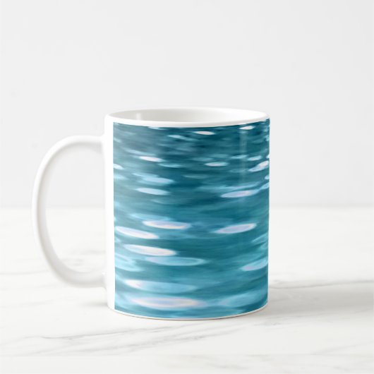 Mug Turquoise shimmer (Gauche)