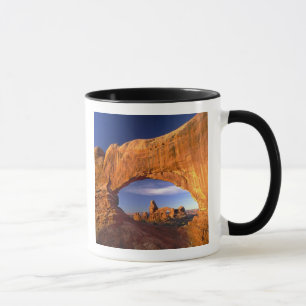Mug Turret Arch, Arches National Park, Utah, États-Un
