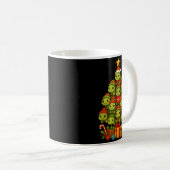 Mug Turtle Christmas Tree Funny Turtle Xmas (Devant droit)