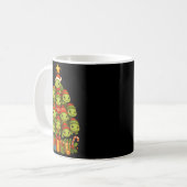 Mug Turtle Christmas Tree Funny Turtle Xmas (Devant gauche)