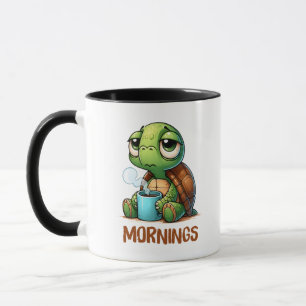 Mug Turtle endormi matin