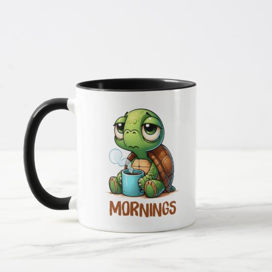Mug Turtle endormi matin (Gauche)