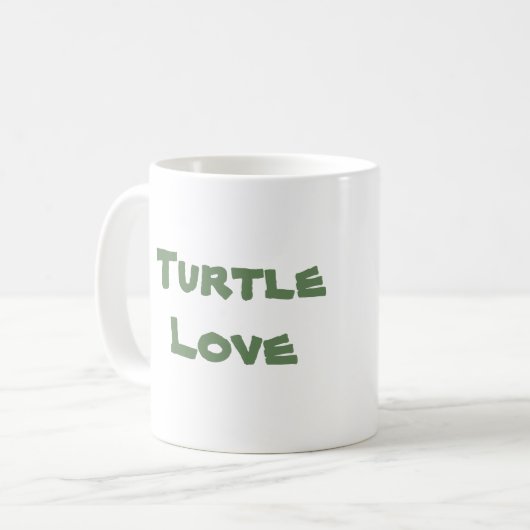 Mug Turtle Love (Devant gauche)