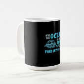 Mug Turtle Lover | Dans L'Océan (Devant gauche)