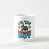 Mug Turtle pour garçon d'anniversaire Design de chemis (Centre)