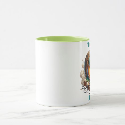 Mug Turtle Rockstar Jamming sur scène (Centre)