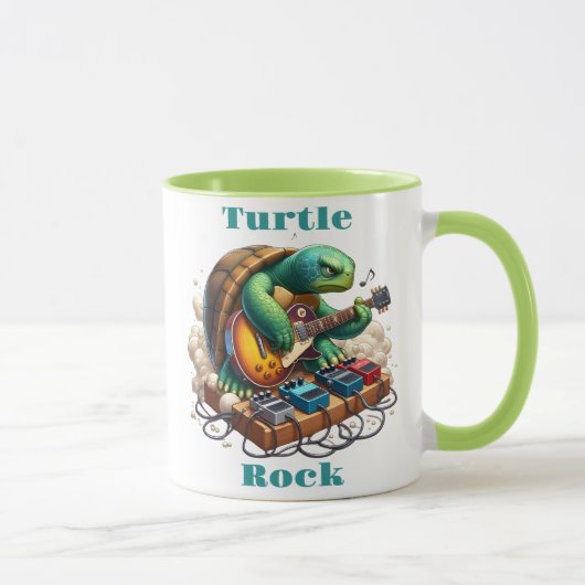 Mug Turtle Rockstar Jamming sur scène (Droite)