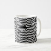 Mug Turtle shell [black] - Japanese Pattern (Devant droit)