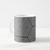 Mug Turtle shell [black] - Japanese Pattern (Devant gauche)
