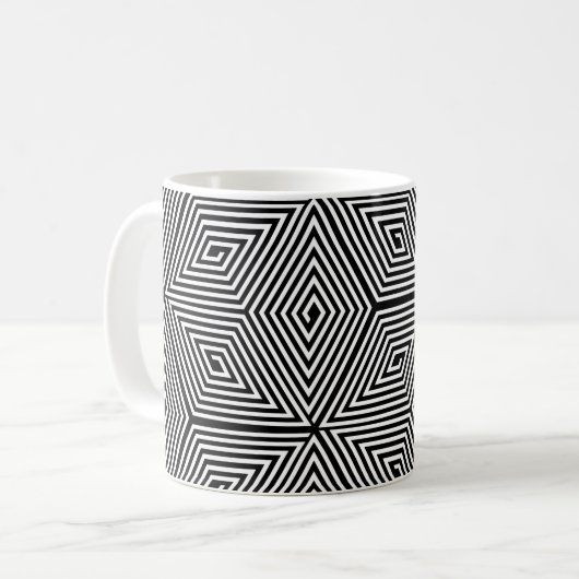 Mug Turtle shell [black] - Japanese Pattern (Devant gauche)