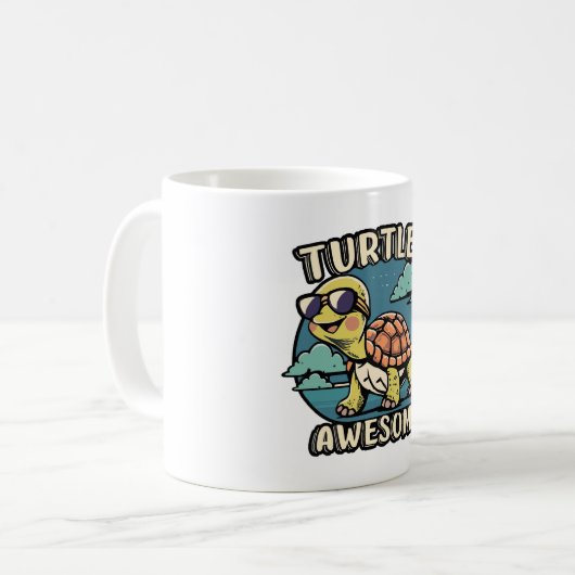 Mug Turtley Awesome (Devant gauche)