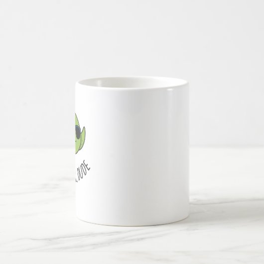 Mug Turtley Cool Dude Funny Turtle Pun (Centre)