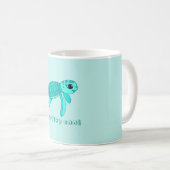 Mug Turtley cool petite tortue de mer (Devant droit)