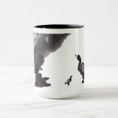 Mug Tuschekunst chinois avec motif canard (Centre)