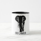 Mug Tusker sri-lankais (Centre)