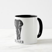 Mug Tusker sri-lankais (Devant droit)