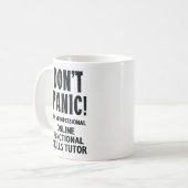 Mug Tuteur de compétences fonctionnelles en ligne (Devant gauche)