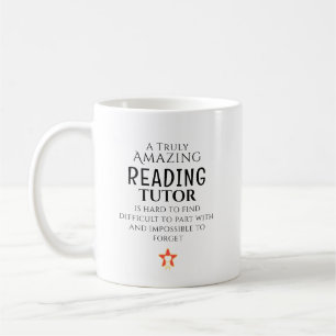 Mug Tuteur de lecture incroyable Difficile à trouver s