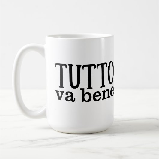 Mug Tutto Va Bene (semplice) (Gauche)
