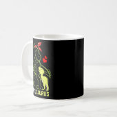 Mug Tutusaurus Tutu Tyrannosaurus Dinosaur Bébé Mère (Devant gauche)