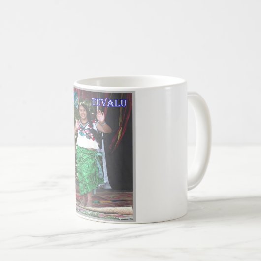 Mug Tuvalu - Danseur - (Devant droit)