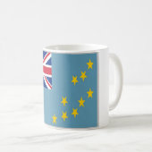 Mug Tuvalu - Drapeau - (Devant droit)