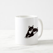 Mug Tuxedo Chat Chat Lady Chat Cadeau Maman Tuxedo Cha (Devant droit)