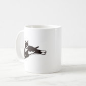 Mug Tuxedo Chat Chat Lady Chat Cadeau Maman Tuxedo Cha (Devant gauche)